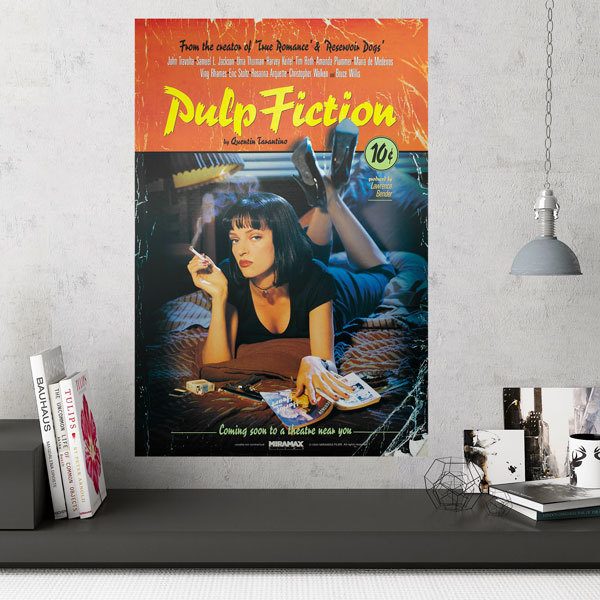 Wall Stickers: Pulp Fiction by Quentin Tarantino