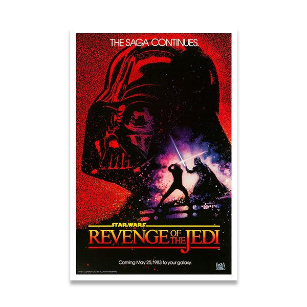 Wall Stickers: Star Wars revenge of the jedi