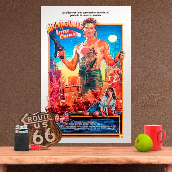 Wall Stickers: Big trouble in little china