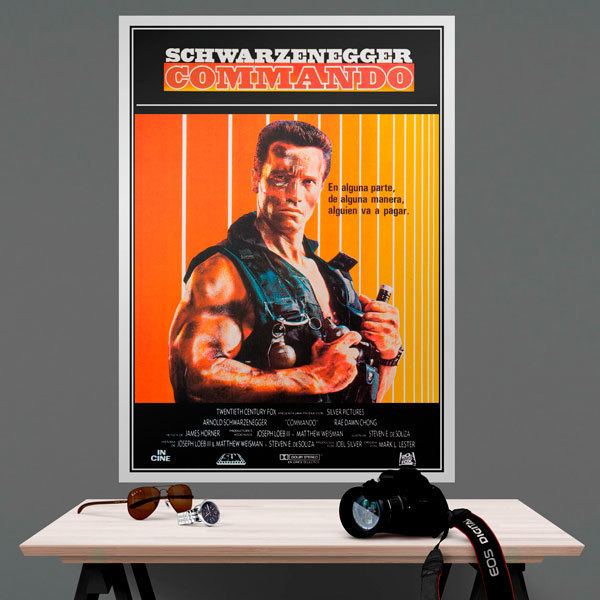 Wall Stickers: Schwarzenegger command 1