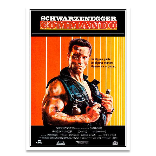 Wall Stickers: Schwarzenegger command