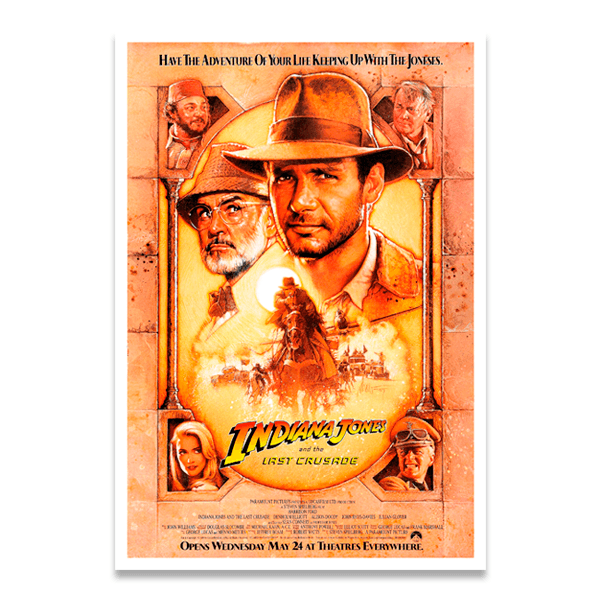 Wall Stickers: Indiana Jones and the last crusade