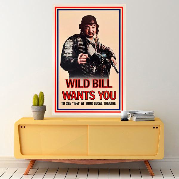 Wall Stickers: Wild Bill wants you