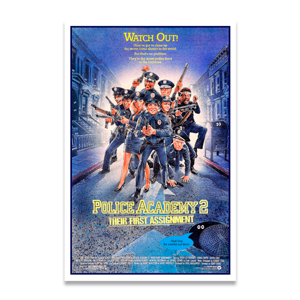 Wall Stickers: Police Academy 2 0