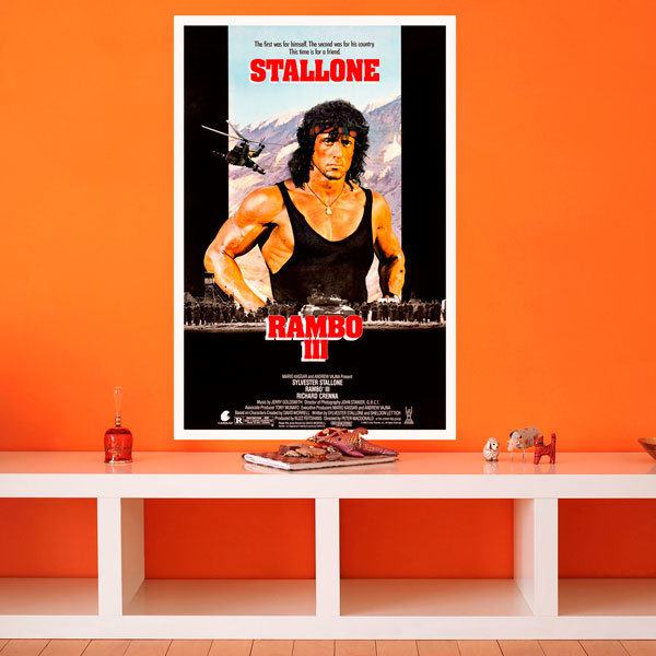 Wall Stickers: Rambo III