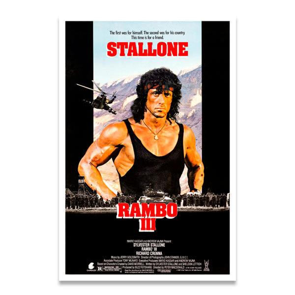 Wall Stickers: Rambo III