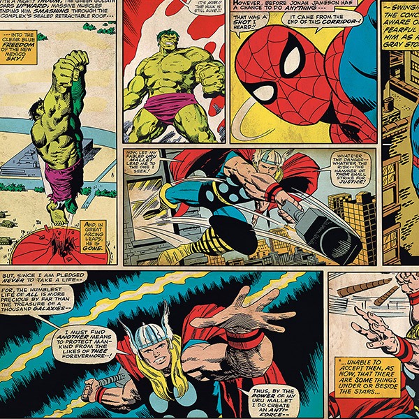 Wall Stickers: Avengers Comic