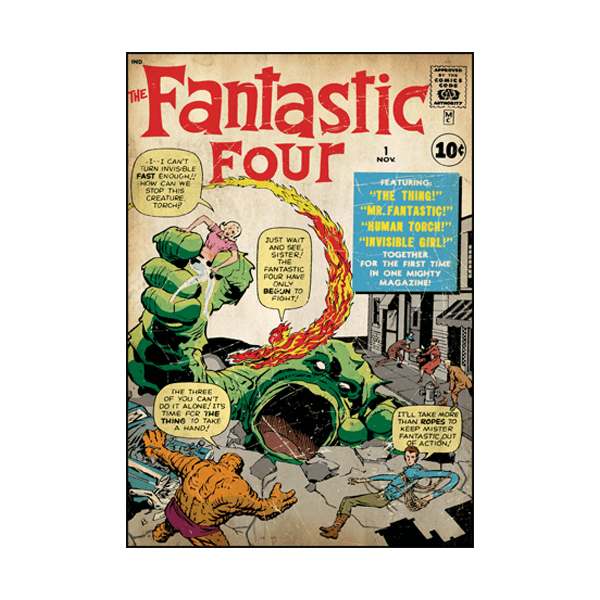 Wall Stickers: The Fantastic 4