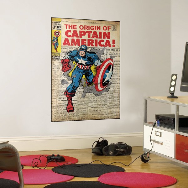 Wall Stickers: Captain America