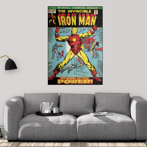 Wall Stickers: The Invincible Iron Man