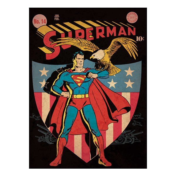 Wall Stickers: Superman with an Eagle