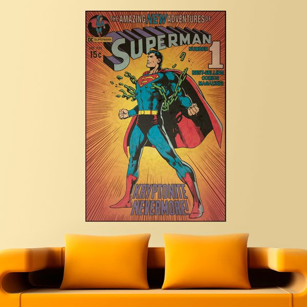 Wall Stickers: Superman Kryptonite
