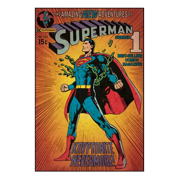 Wall Stickers: Superman Kryptonite