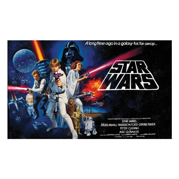 Wall Stickers: Star Wars a Long Time ago
