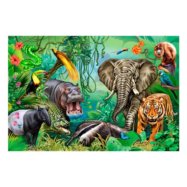 Wall Stickers: Jungle Animals