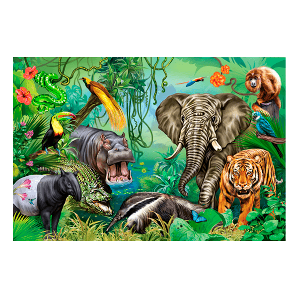 Wall Stickers: Jungle Animals 0