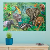 Wall Stickers: Jungle Animals 3