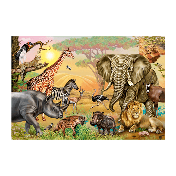 Wall Stickers: Animals of the Shroud