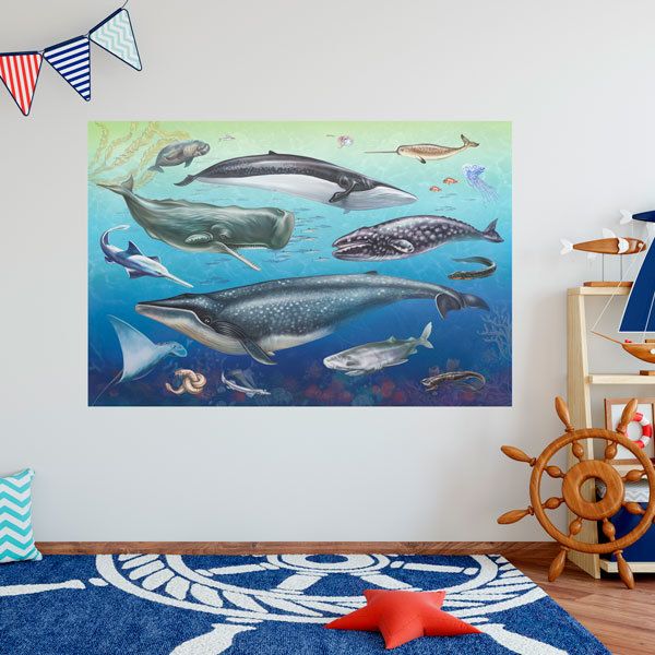 Wall Stickers: Oceanic Fauna