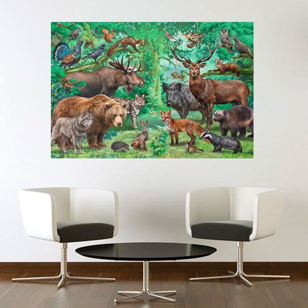 Wall Stickers: Forest Animals