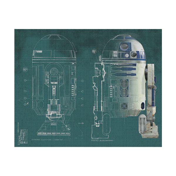 Wall Stickers: Plans R2-D2
