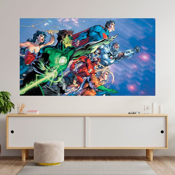 Wall Stickers: Avengers Comic Book Style