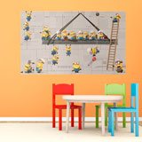 Wall Stickers: Minions Builders 3