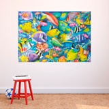 Wall Stickers: Colorful Fish 3