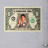Wall Stickers: Scarface Dolar 3