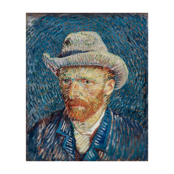 Wall Stickers: Van Gogh Self-Portrait