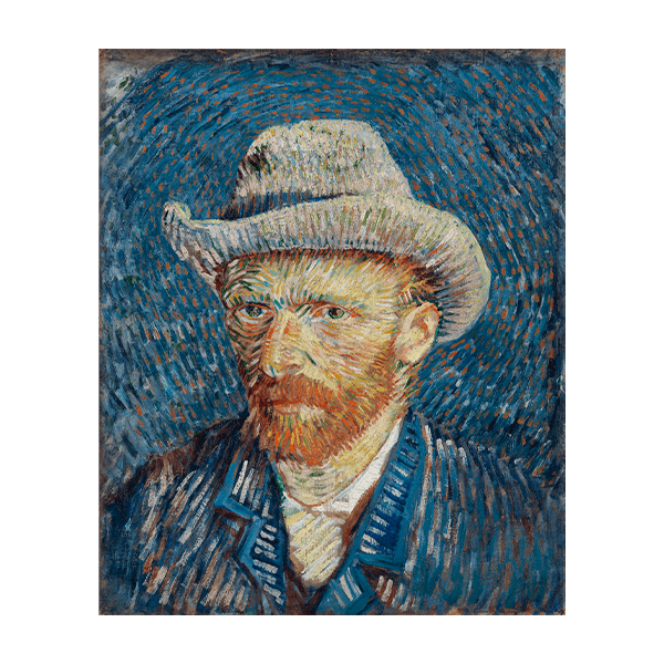 Wall Stickers: Van Gogh Self-Portrait