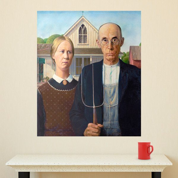 Wall Stickers: American Gothic