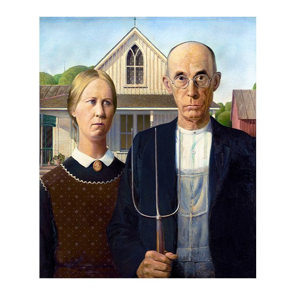 Wall Stickers: American Gothic