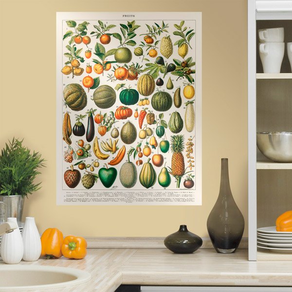 Wall Stickers: Types of Fruit