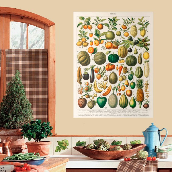 Wall Stickers: Types of Fruit