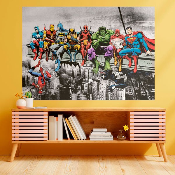 Wall Stickers: Marvel Heroes Lunch