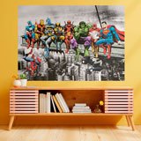 Wall Stickers: Marvel Heroes Lunch 3