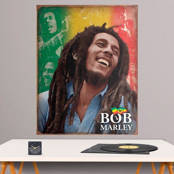 Wall Stickers: Bob Marley