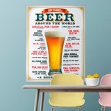 Wall Stickers: Beer around the world 3