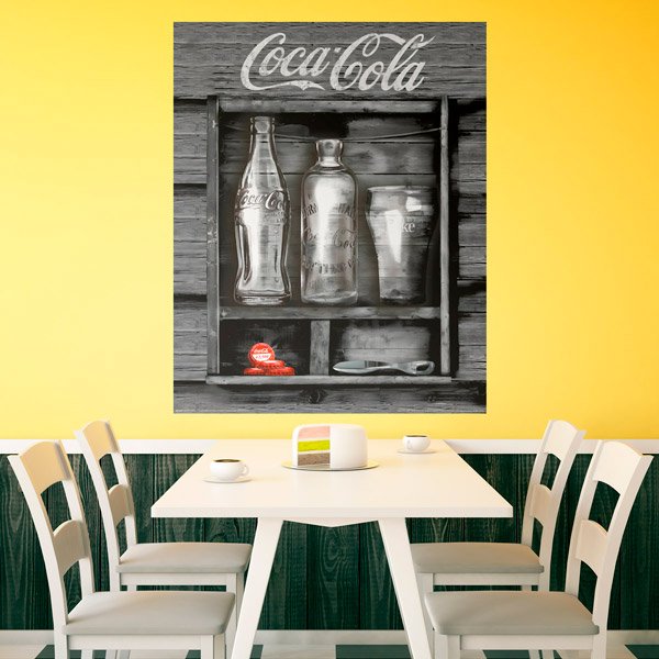 Wall Stickers: Coca Cola bottles