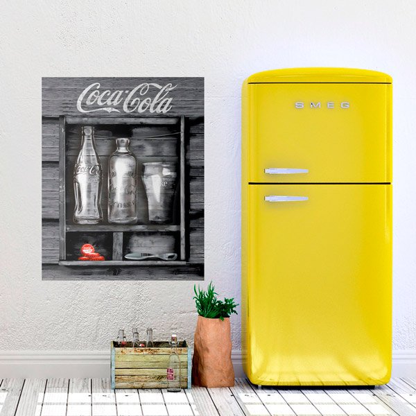 Wall Stickers: Coca Cola bottles