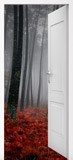 Wall Stickers: Open door forest in autumn 6