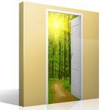 Wall Stickers: Open door to the forest 7