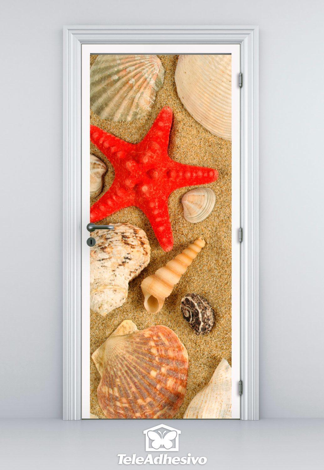 Wall Stickers: Door marine motifs nautical