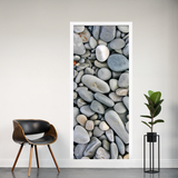 Wall Stickers: Door Stones Rounded 3