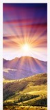 Wall Stickers: Door mountain and sunset 6