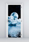 Wall Stickers: Door Moon Over Sea 5