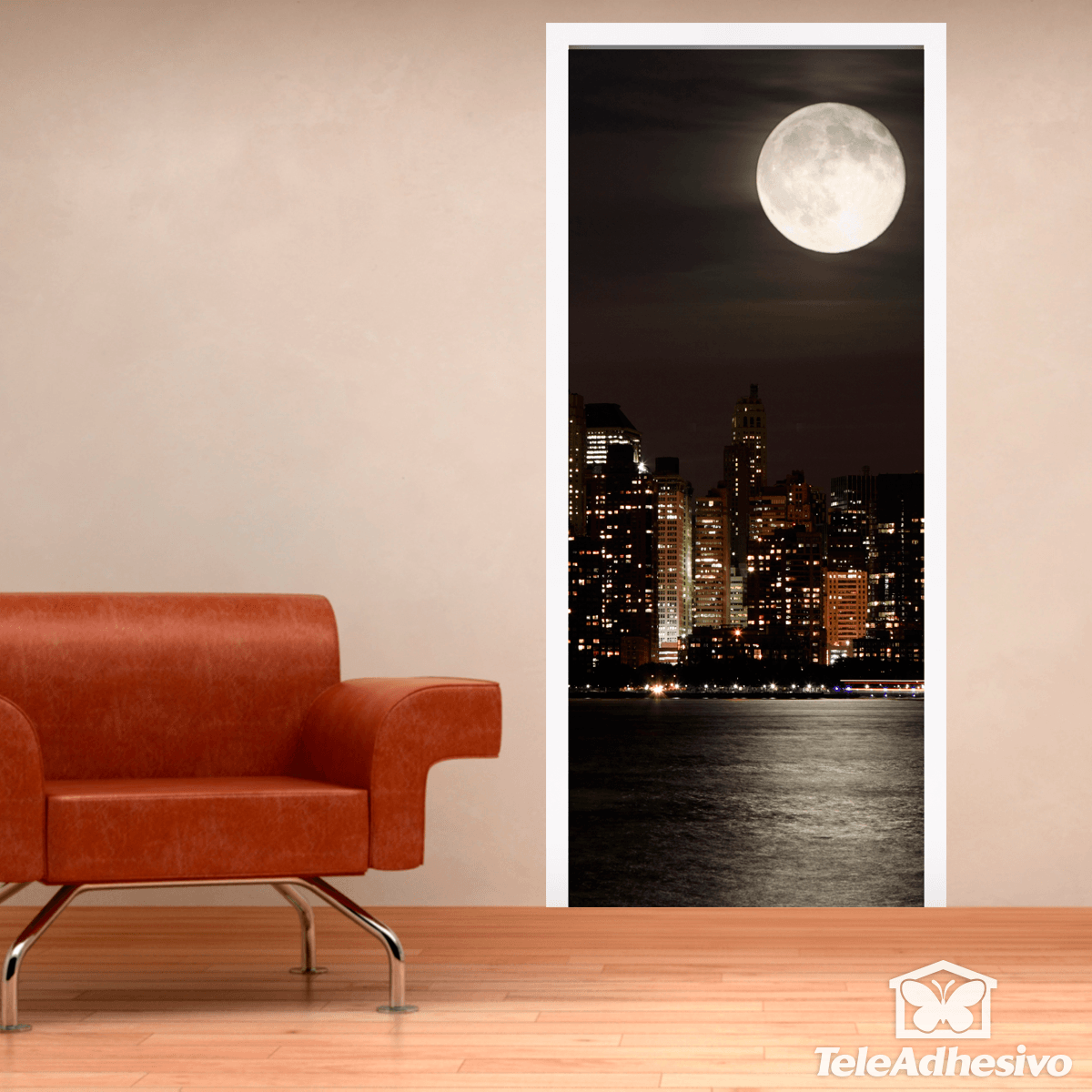 Wall Stickers: Moon gate in Manhattan