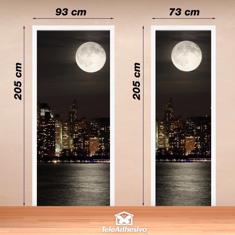 Wall Stickers: Moon gate in Manhattan