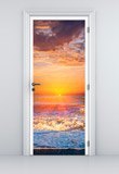 Wall Stickers: Door sunset on the beach 5
